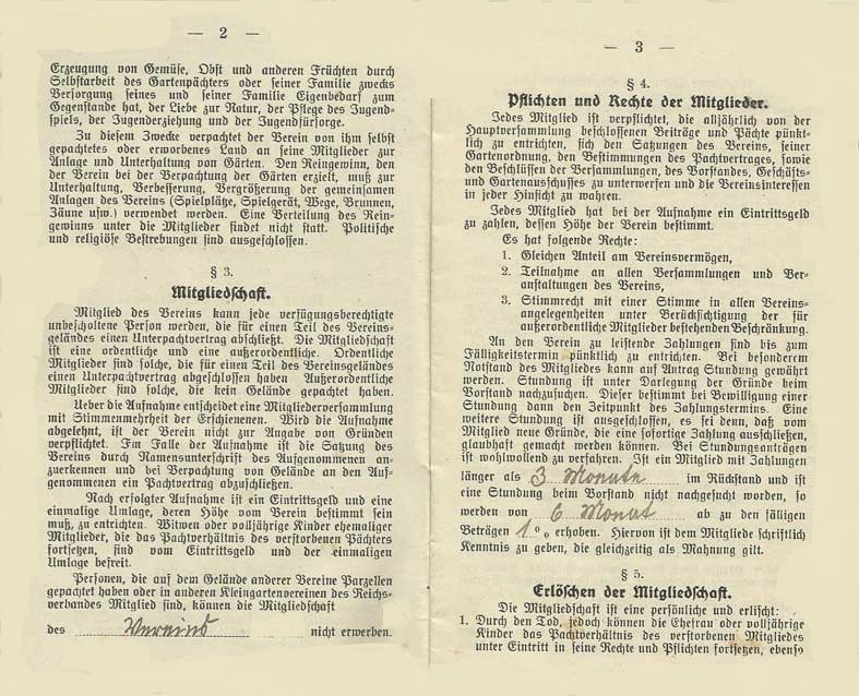 2.Satzung